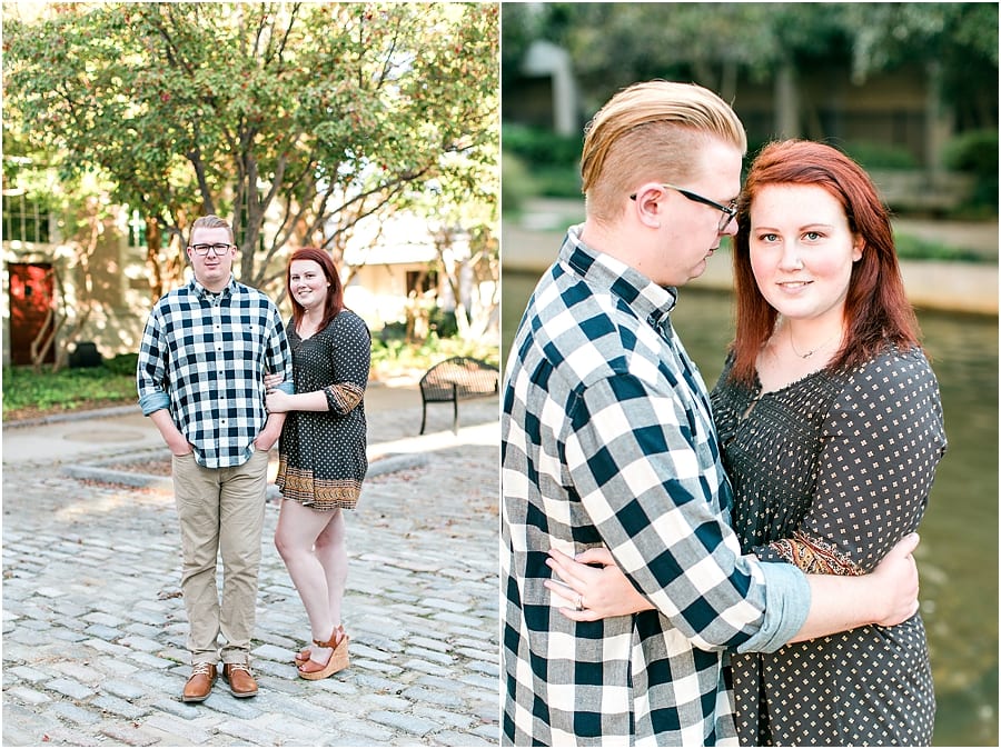 downtown norfolk virginia engagement session pictures