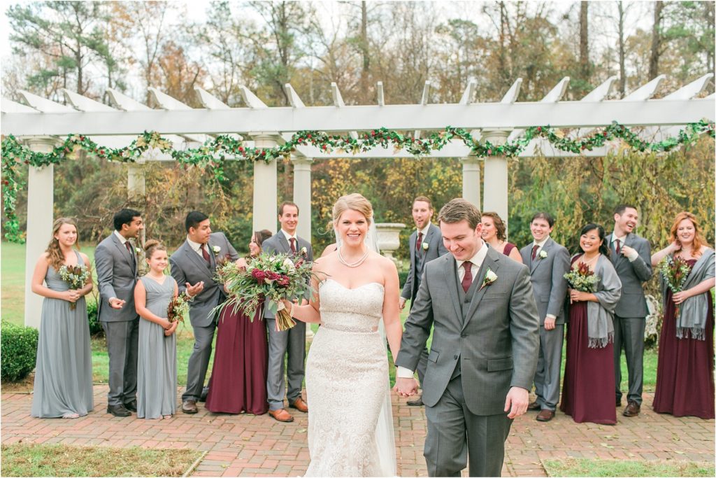 Jasmine Plantation Fall Wedding Photo