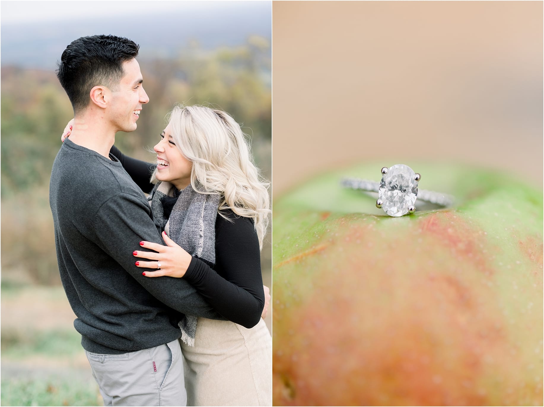 Charlottesville Mountain Fall Engagements at Carter Moutain Orchard_0022.jpg