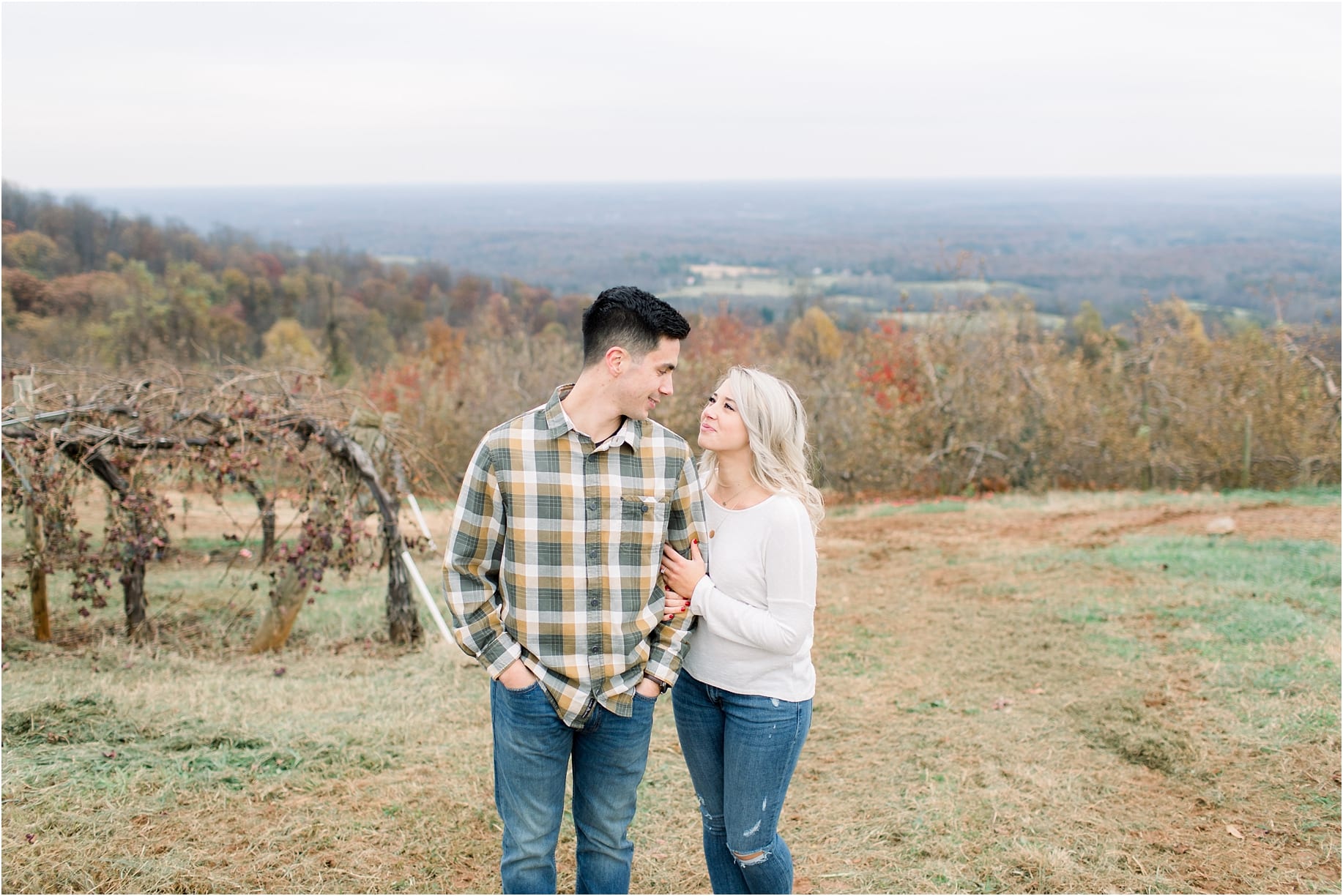 Charlottesville Mountain Fall Engagements at Carter Moutain Orchard_0043.jpg